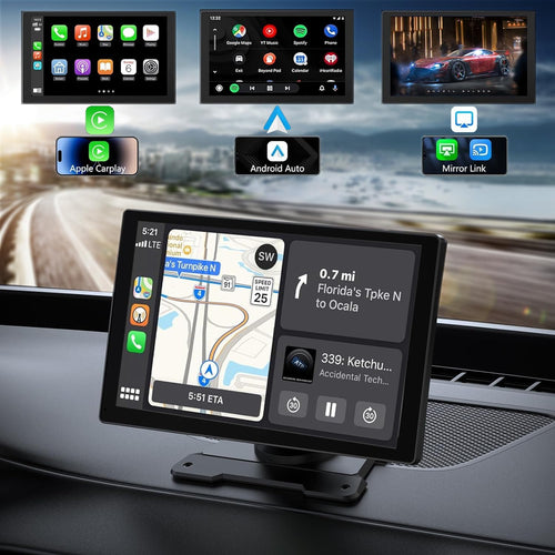 TechLink® - Portable Wireless CarPlay Screen