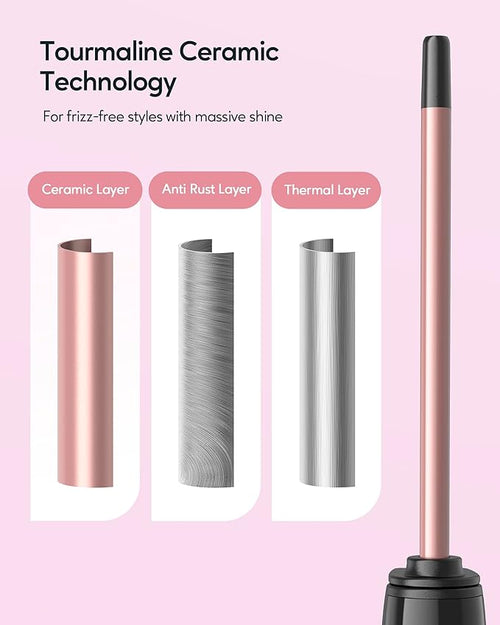 Wavytalk® 3/8 Inch Small Curling Iron Wand