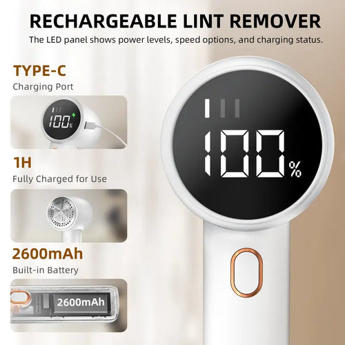 LintSleek® - Fabric Shaver and Electric Lint Remover