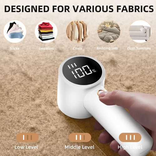 LintSleek® - Fabric Shaver and Electric Lint Remover