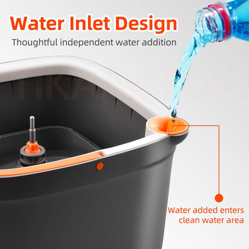 TurboSpin® - 360° Self-Wash Rotating Mop