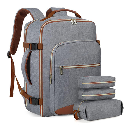 WanderWell® - Women's Travel Backpack Set