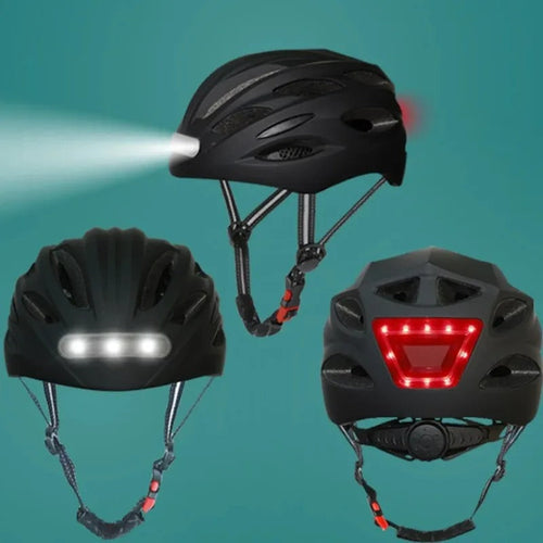 GlowHelm™ - Lighted Cycling Headgear
