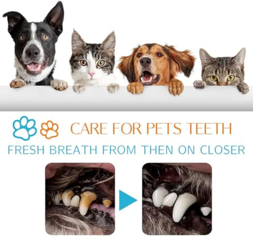 HappyTeeth® - 50pcs Pet Dental Finger Wipes