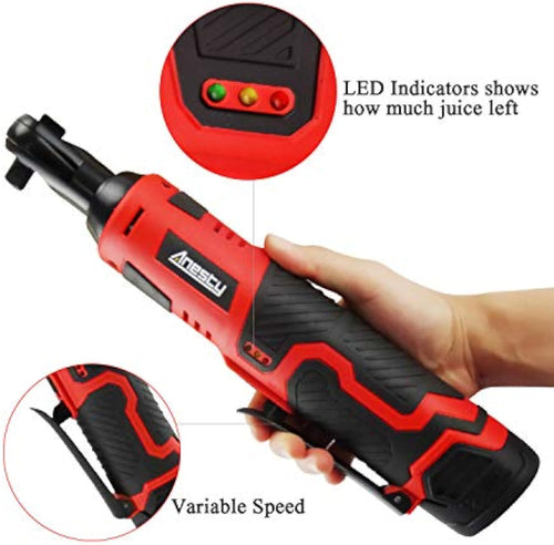 TorqueMaster® - 3/8'' Electric Ratchet Wrench