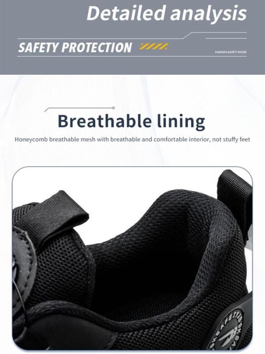 SafeStep® - Steel Toe Protective Work Shoes