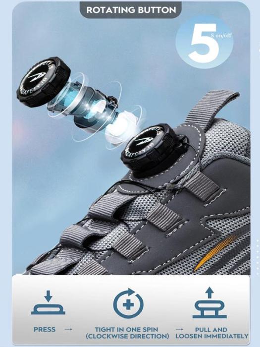 SafeStep® - Steel Toe Protective Work Shoes