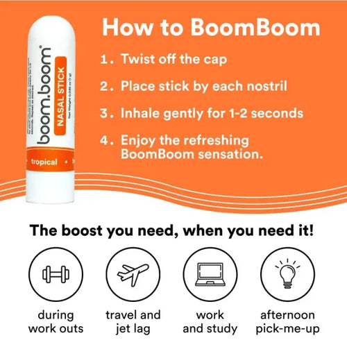 BoomBoom® - Essential Oil Nasal Stick