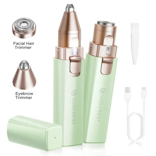 GlowEdge® – 2-in-1 Eyebrow & Facial Shaver
