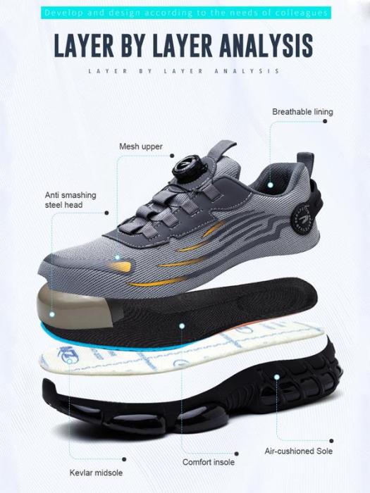 SafeStep® - Steel Toe Protective Work Shoes