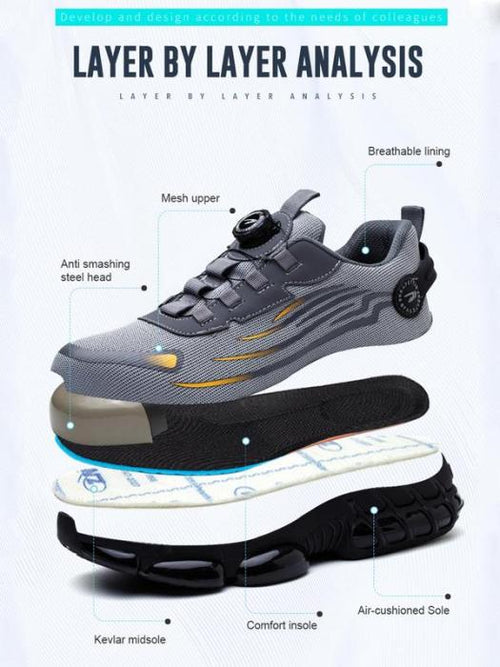 SafeStep® - Steel Toe Protective Work Shoes