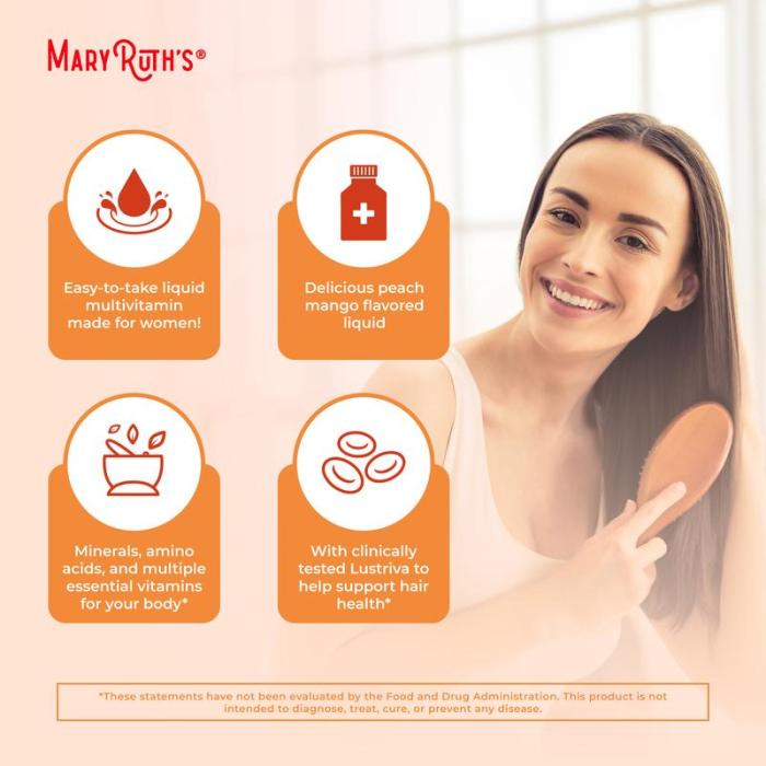 MaryRuth's® Liquid Multivitamin + Hair Growth